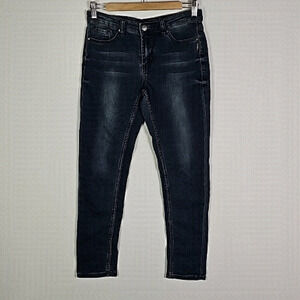 SILVER Sasha dark wash skinny jeans